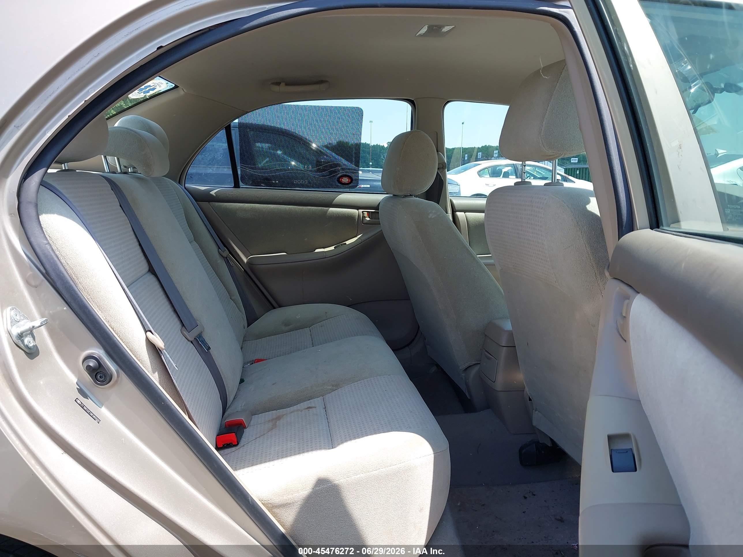 2008 Toyota Corolla Ce Tan vin: 2T1BR32E58C869283