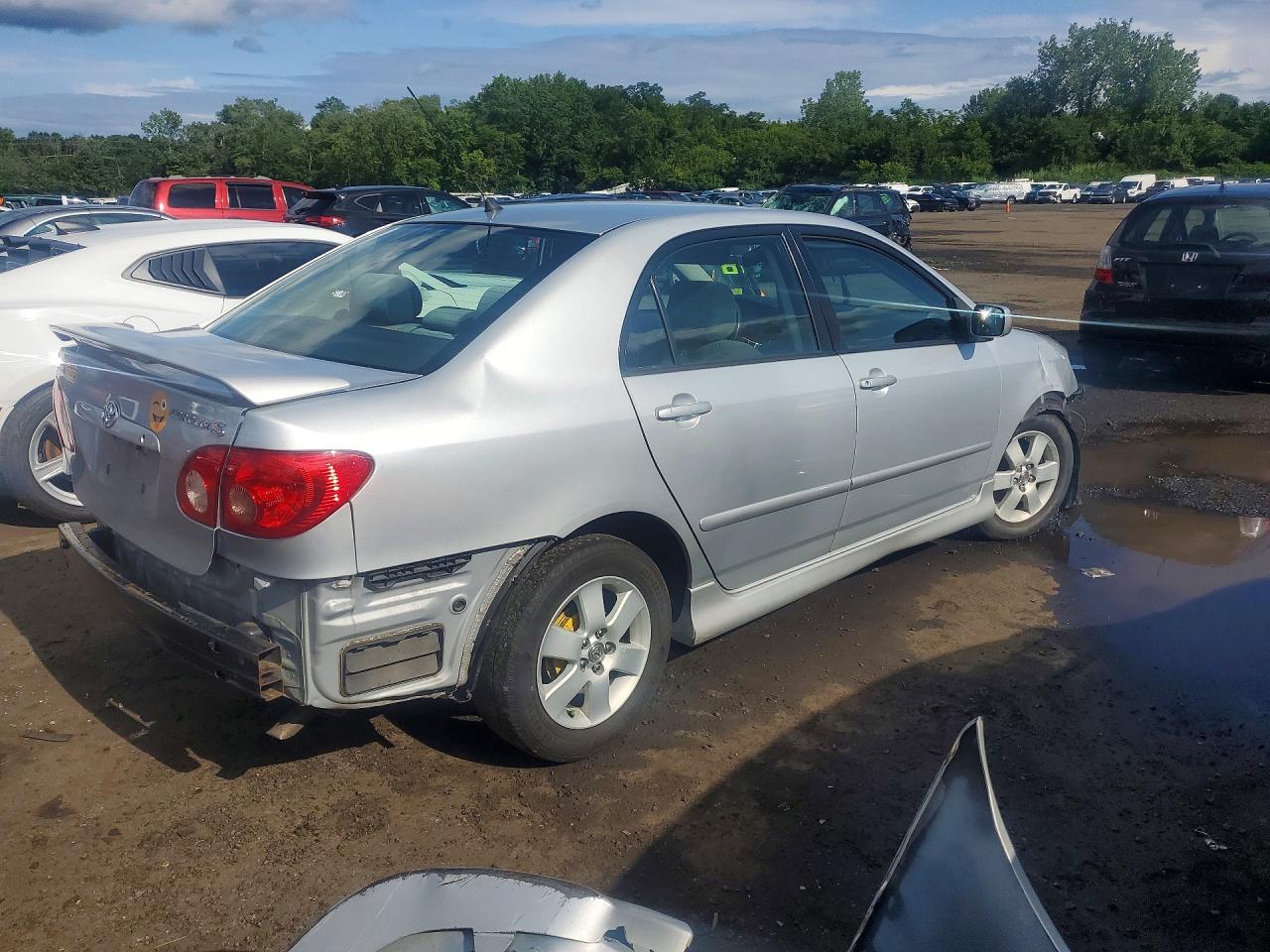 2008 Toyota Corolla S Gray vin: 2T1BR32E58C878727