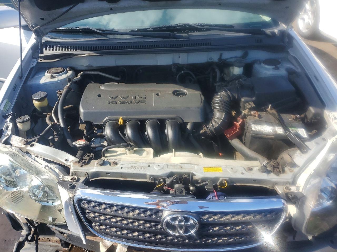 2008 Toyota Corolla S Gray vin: 2T1BR32E58C878727