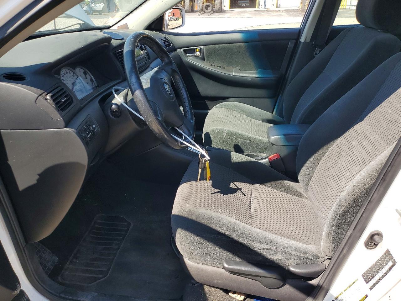 2008 Toyota Corolla S White vin: 2T1BR32E58C901472