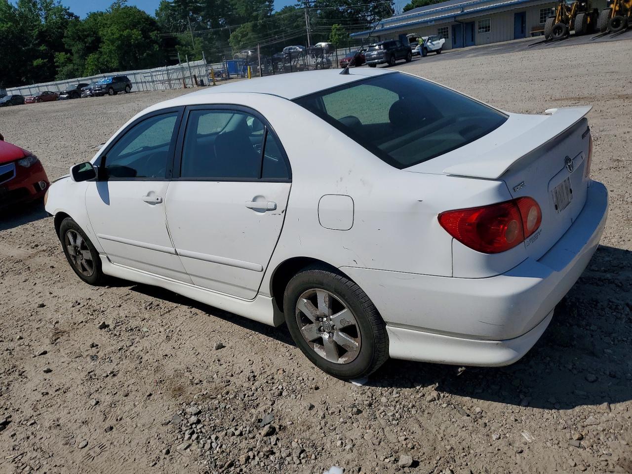 2008 Toyota Corolla S White vin: 2T1BR32E58C901472