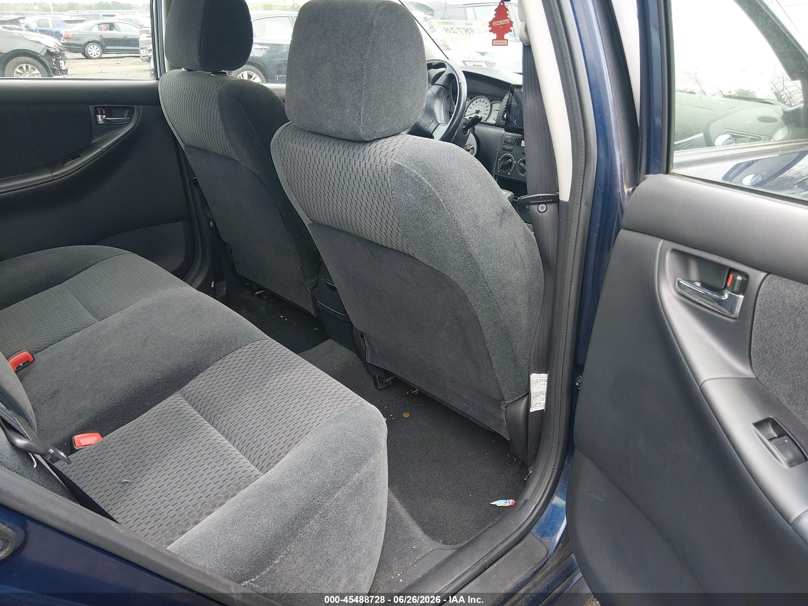 2008 Toyota Corolla S Blue vin: 2T1BR32E58C919096