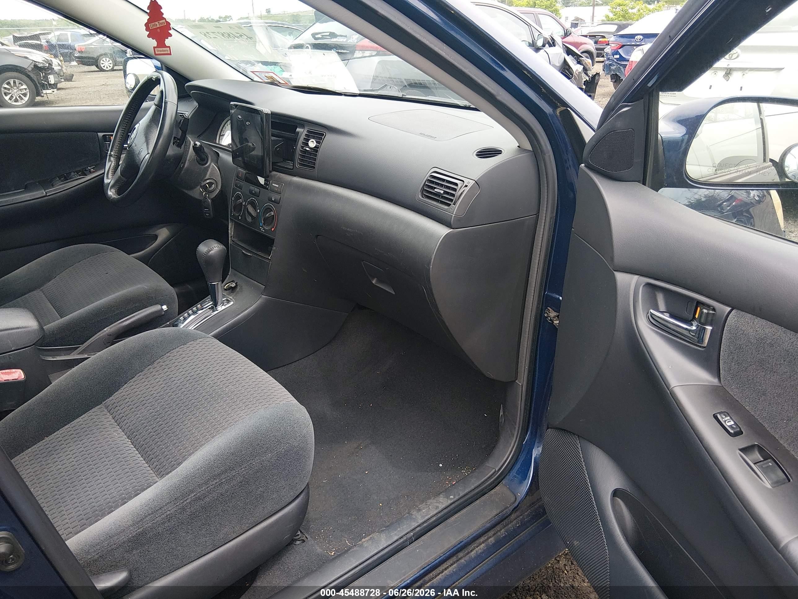 2008 Toyota Corolla S Blue vin: 2T1BR32E58C919096