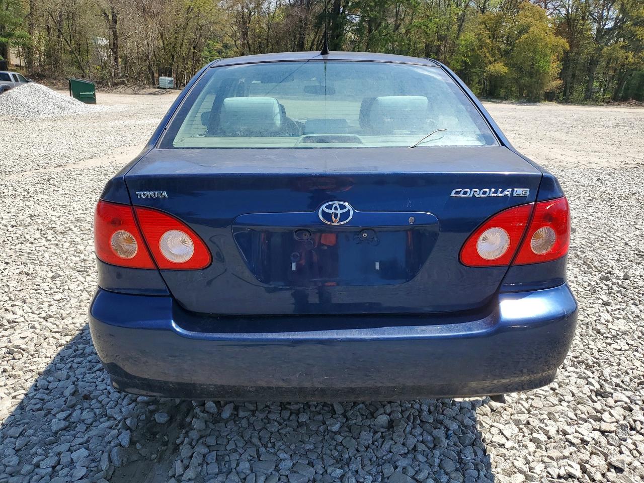 2008 Toyota Corolla Le Синий vin: 2T1BR32E58C925772
