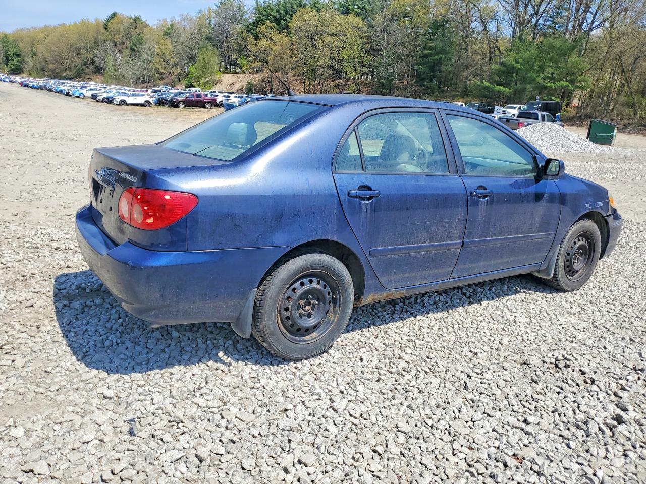 2008 Toyota Corolla Le Синий vin: 2T1BR32E58C925772