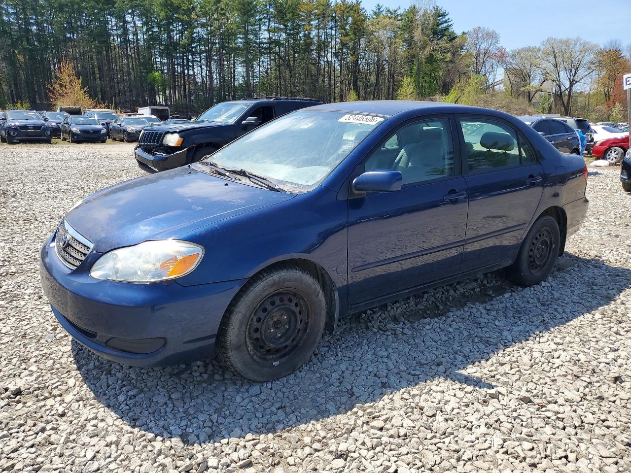 2008 Toyota Corolla Le Синий vin: 2T1BR32E58C925772