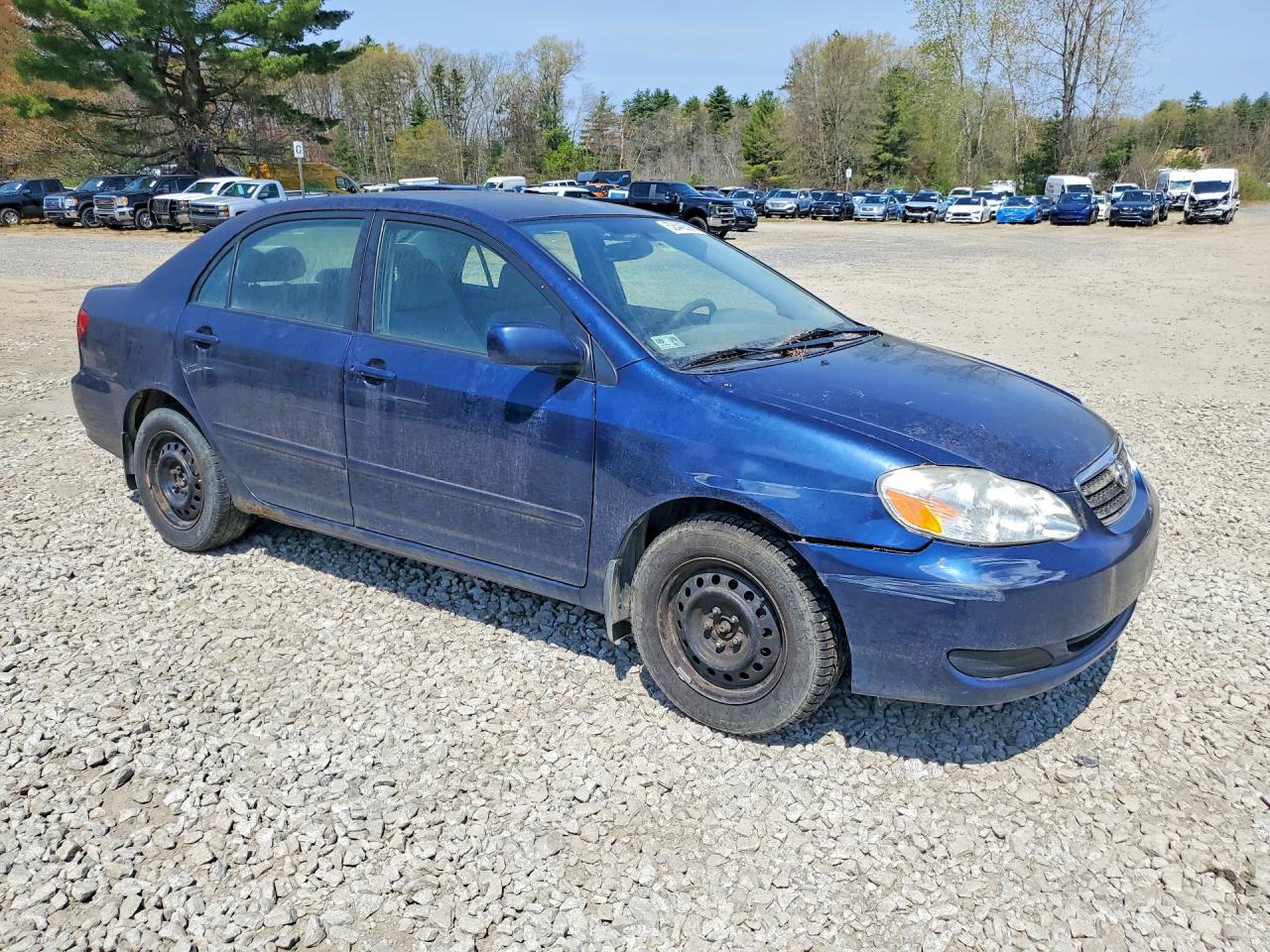 2008 Toyota Corolla Le Синий vin: 2T1BR32E58C925772