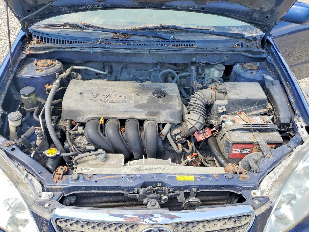 2008 Toyota Corolla Le Синий vin: 2T1BR32E58C925772