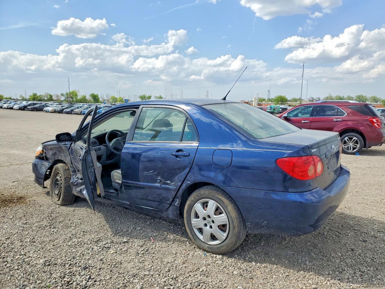 2008 Toyota Corolla Le Blue vin: 2T1BR32E58C925920