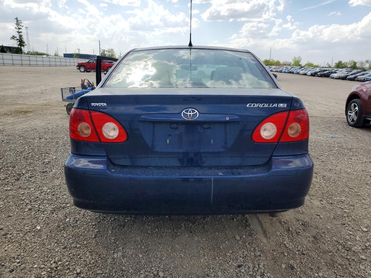 2008 Toyota Corolla Le Blue vin: 2T1BR32E58C925920
