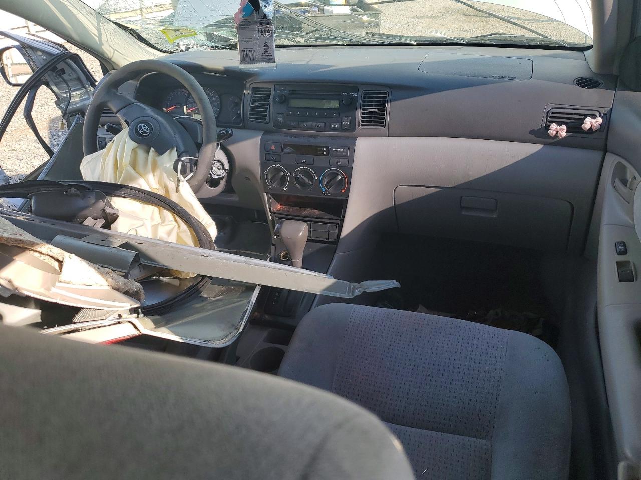 2008 Toyota Corolla Ce Gray vin: 2T1BR32E58C927411