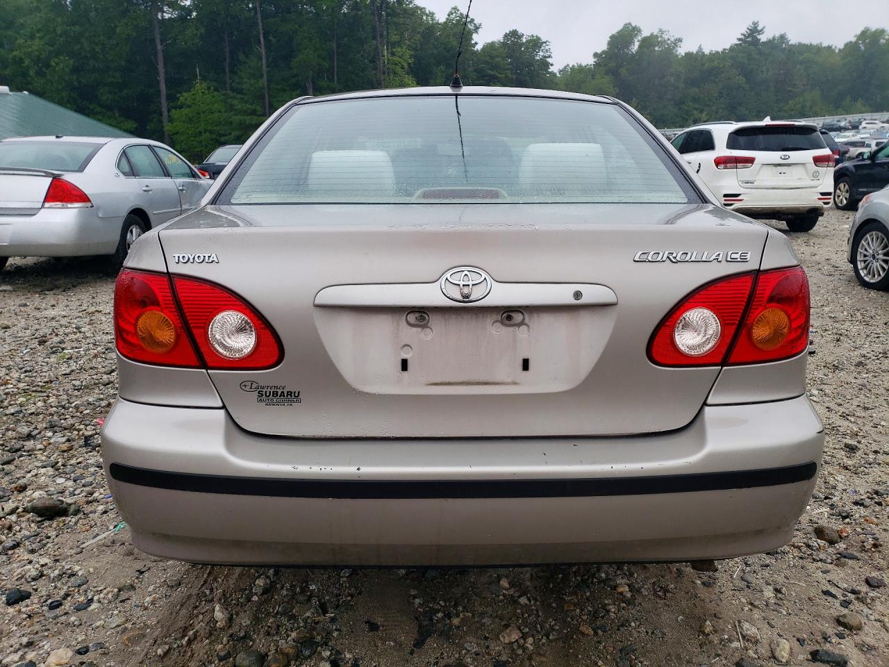 2003 Toyota Corolla Ce Tan vin: 2T1BR32E63C008784