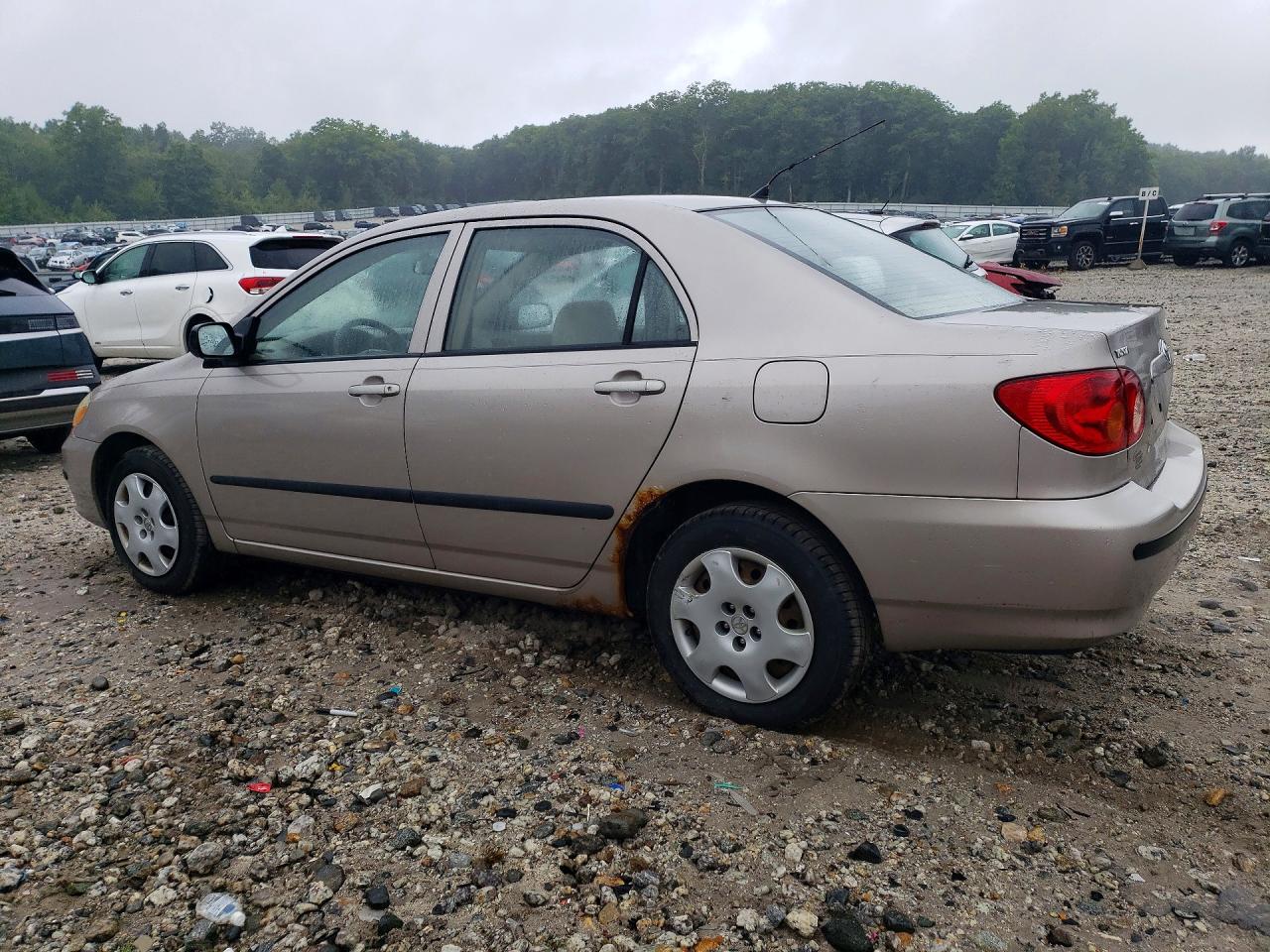 2003 Toyota Corolla Ce Tan vin: 2T1BR32E63C008784