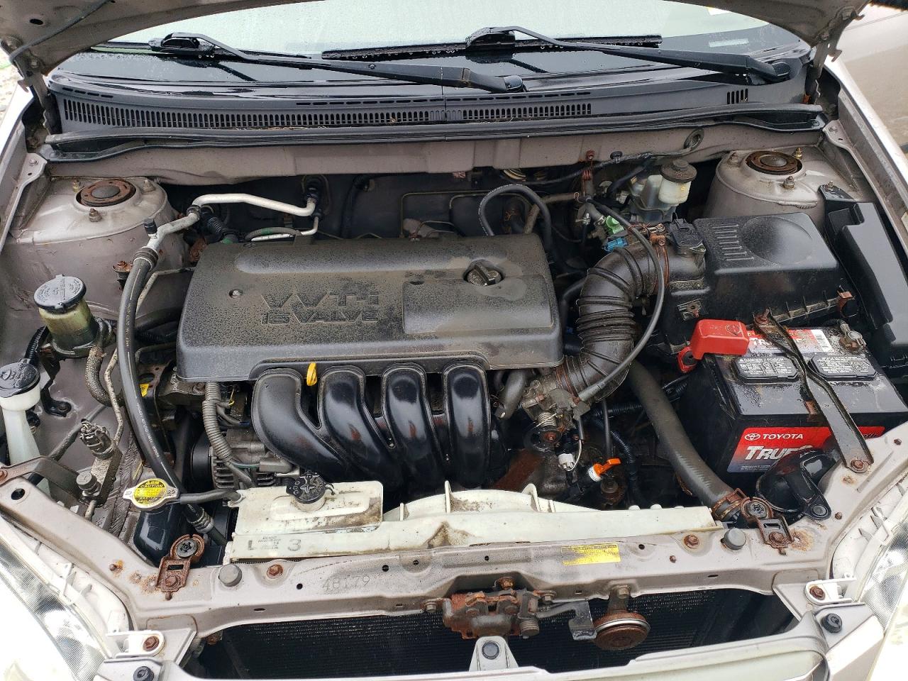 2003 Toyota Corolla Ce Tan vin: 2T1BR32E63C008784