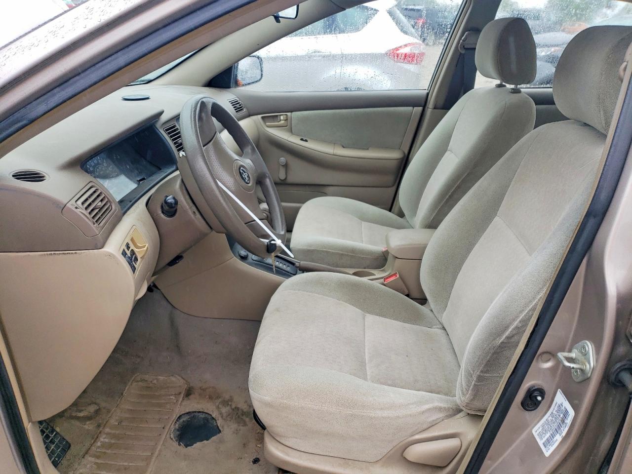 2003 Toyota Corolla Ce Tan vin: 2T1BR32E63C008784