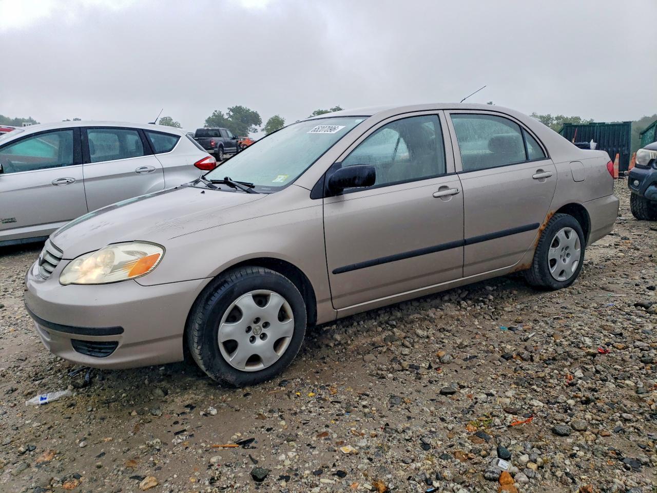 2003 Toyota Corolla Ce Tan vin: 2T1BR32E63C008784