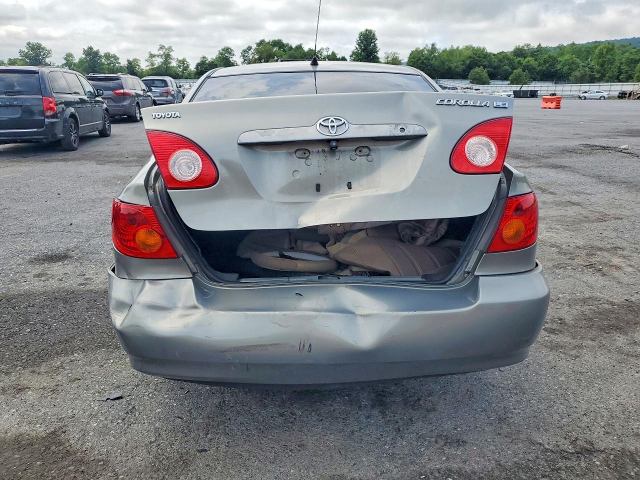 2003 Toyota Corolla Le Gray vin: 2T1BR32E63C086093