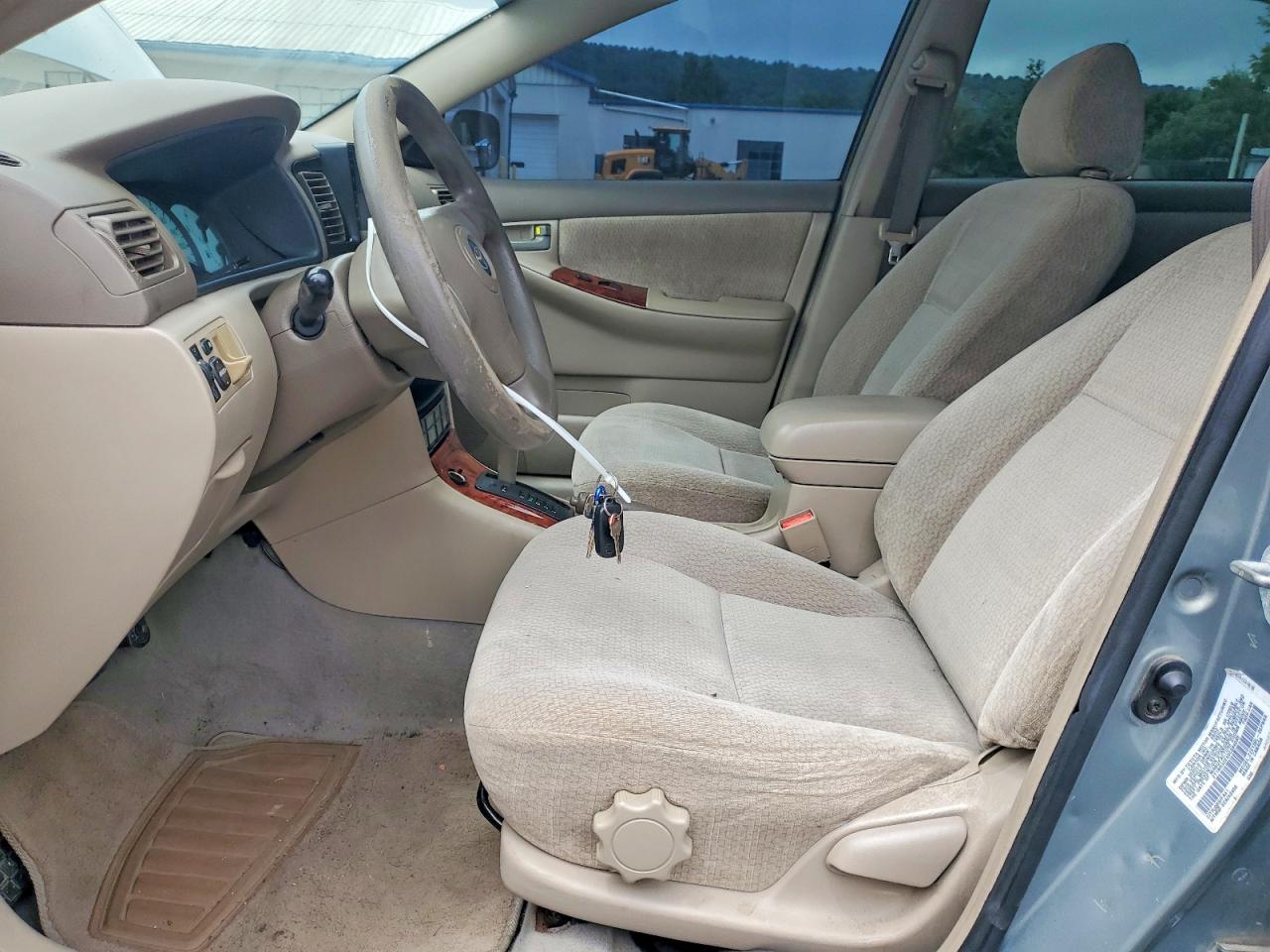 2003 Toyota Corolla Le Gray vin: 2T1BR32E63C086093