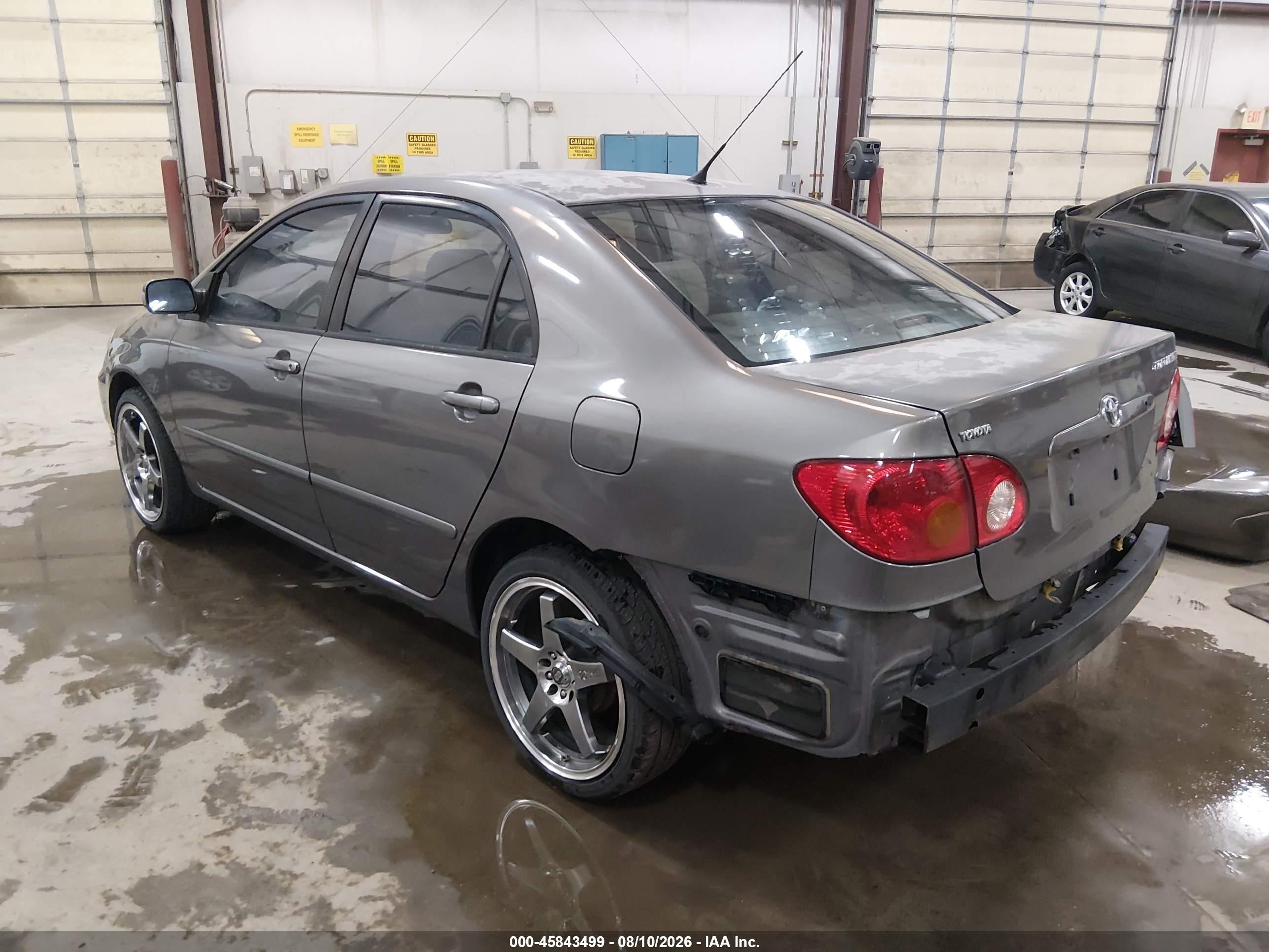 2003 Toyota Corolla Le Gray vin: 2T1BR32E63C119688