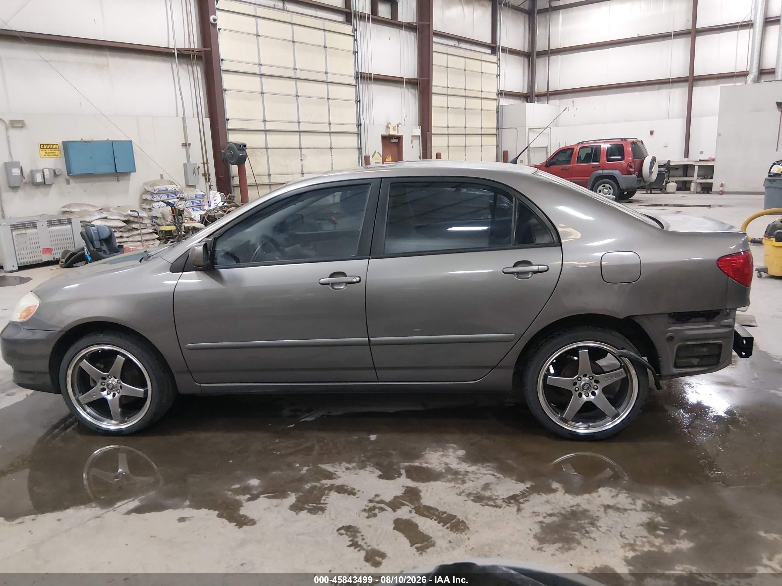 2003 Toyota Corolla Le Gray vin: 2T1BR32E63C119688