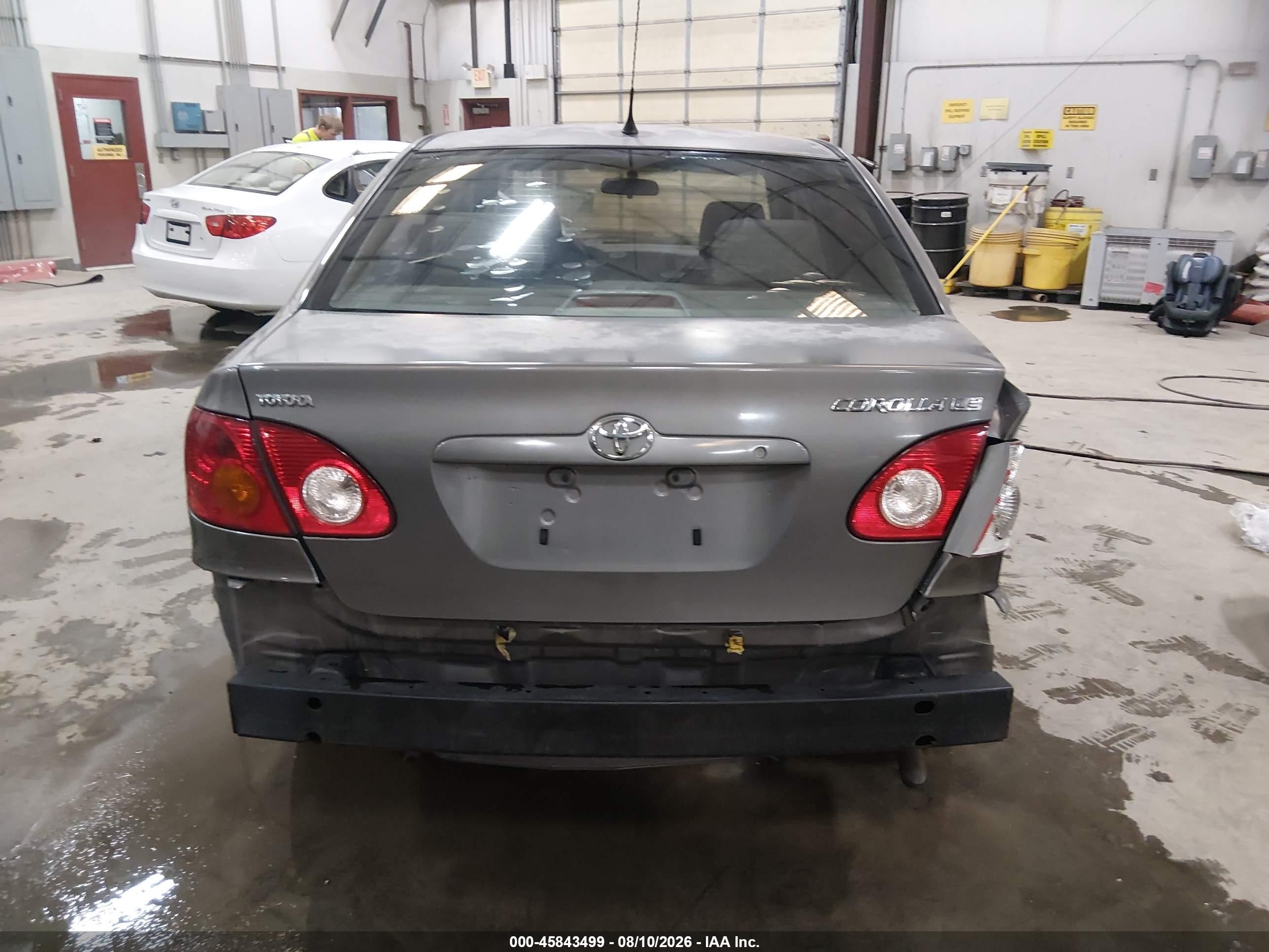 2003 Toyota Corolla Le Gray vin: 2T1BR32E63C119688