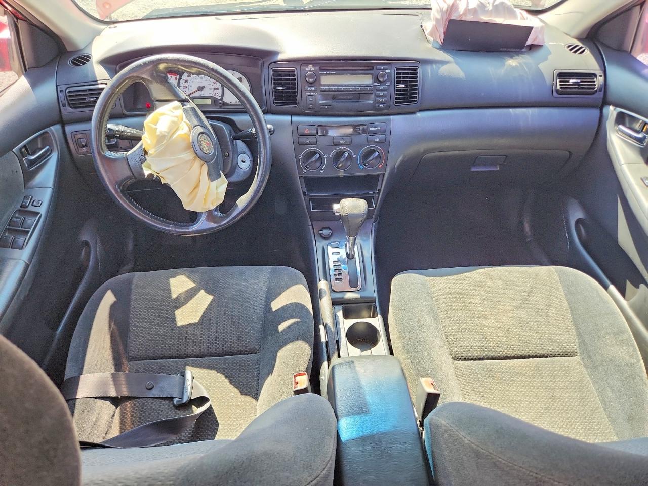 2003 Toyota Corolla S Burgundy vin: 2T1BR32E63C135003