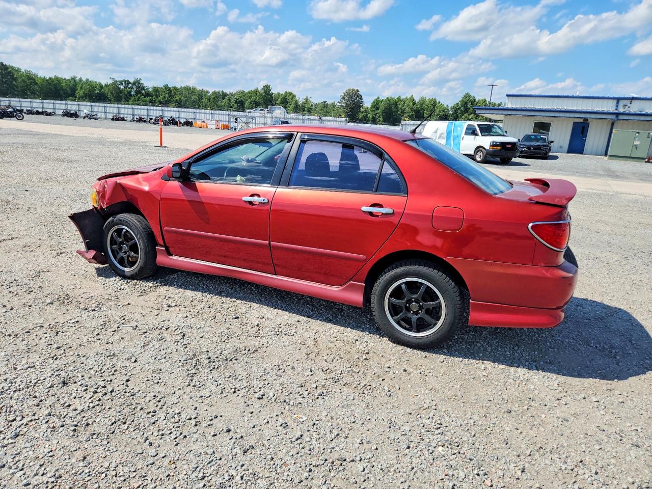2003 Toyota Corolla S Burgundy vin: 2T1BR32E63C135003