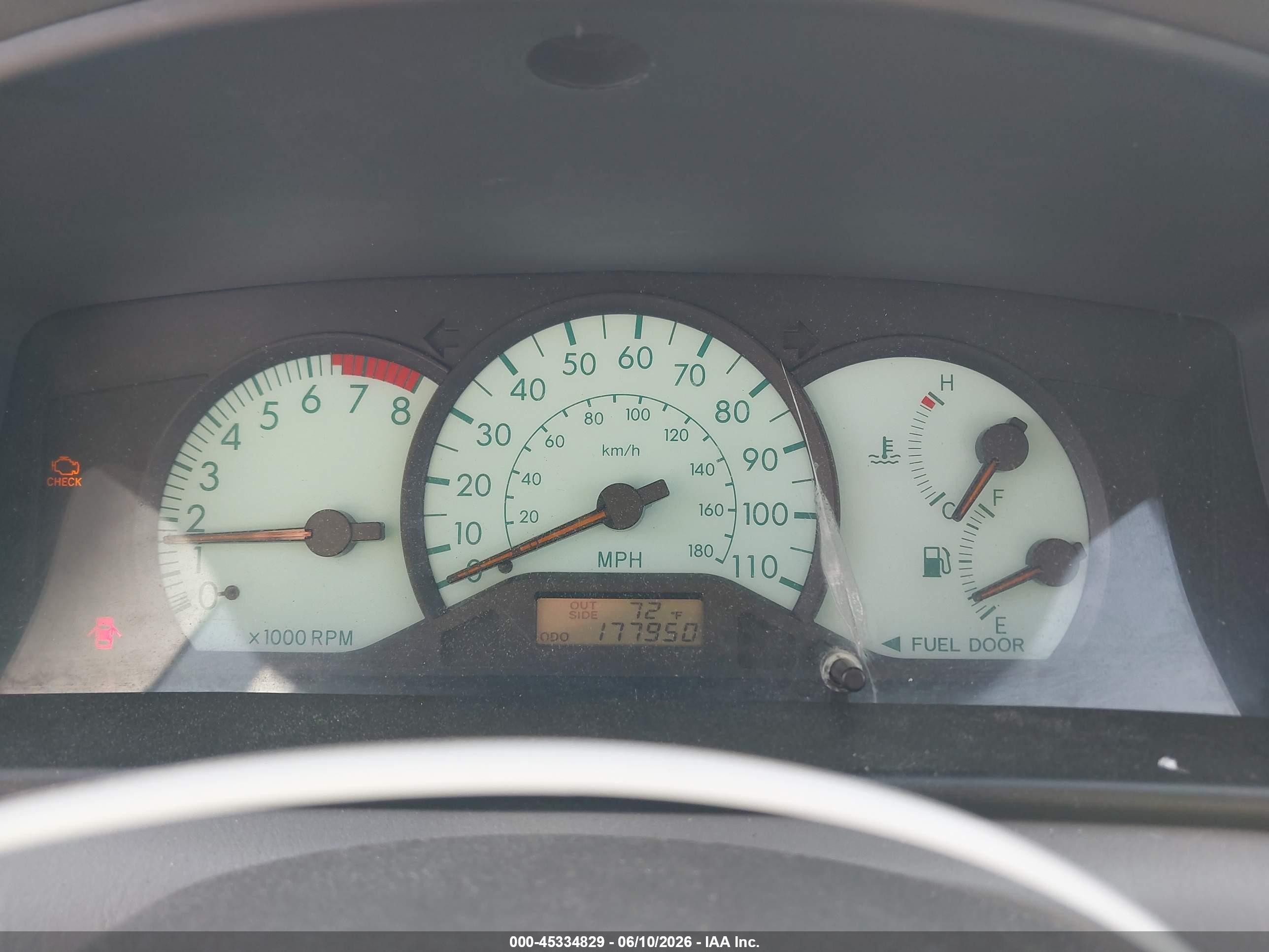 2003 Toyota Corolla Le Silver vin: 2T1BR32E63C149015