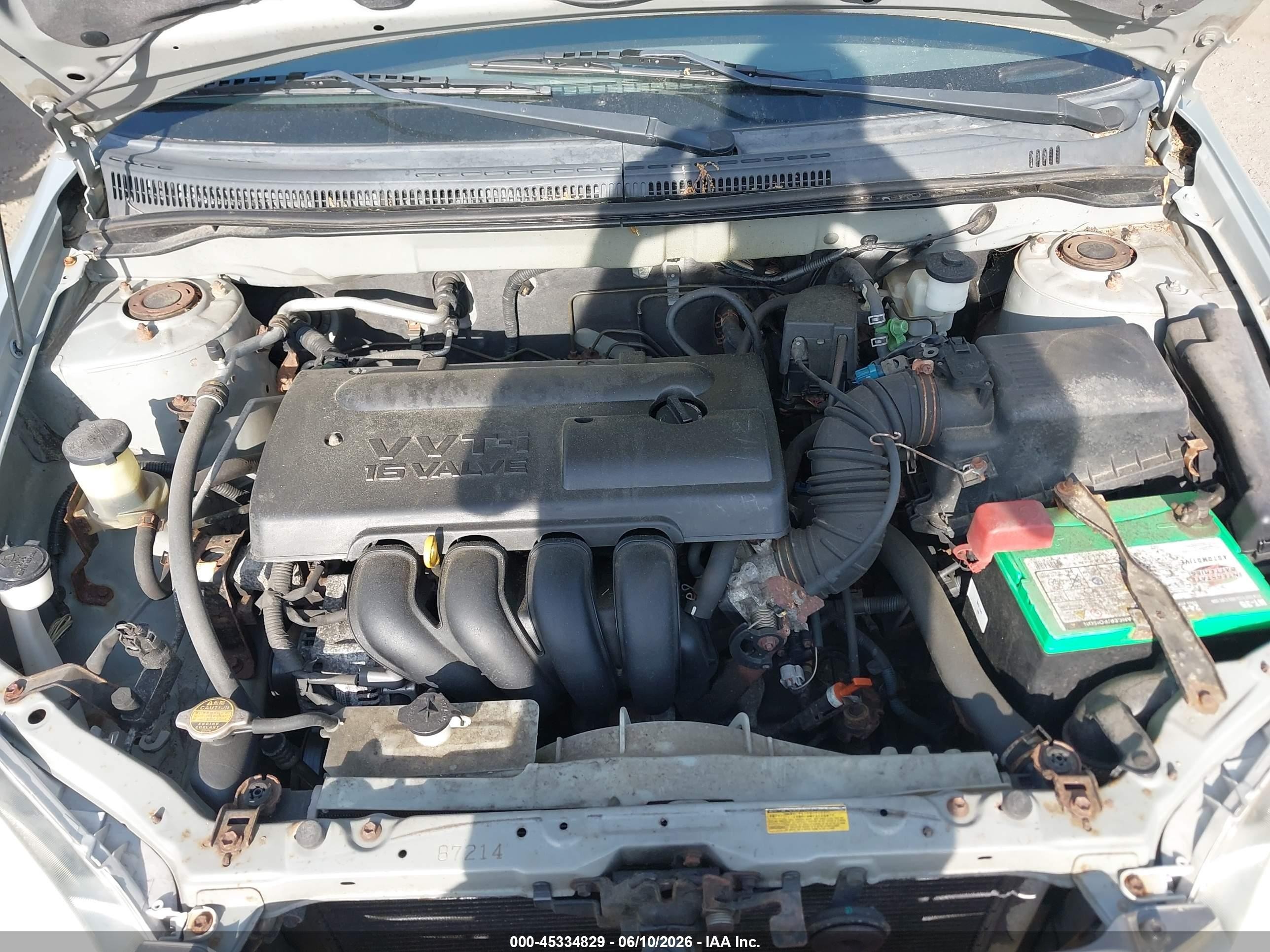 2003 Toyota Corolla Le Silver vin: 2T1BR32E63C149015
