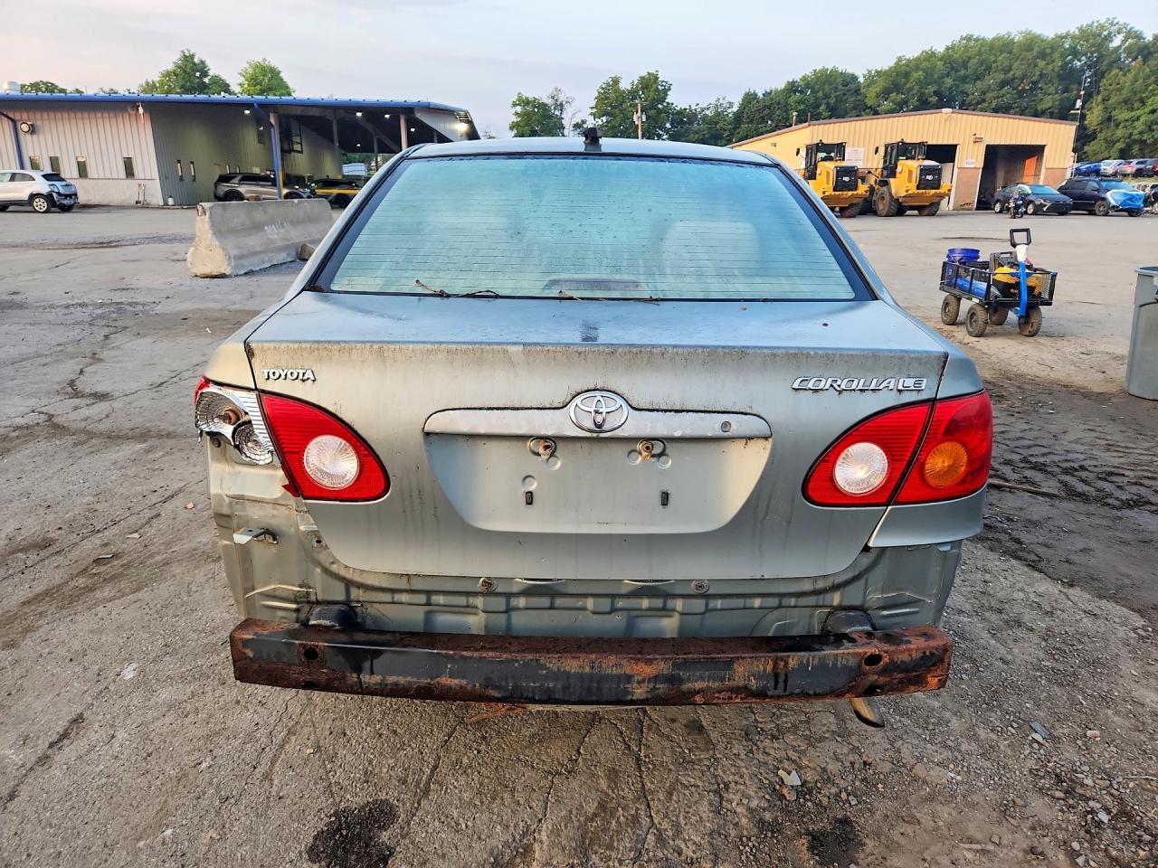 2003 Toyota Corolla Le Gray vin: 2T1BR32E63C160175