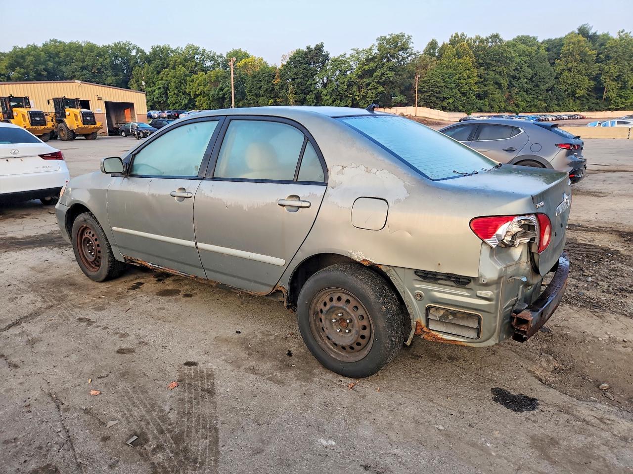 2003 Toyota Corolla Le Gray vin: 2T1BR32E63C160175