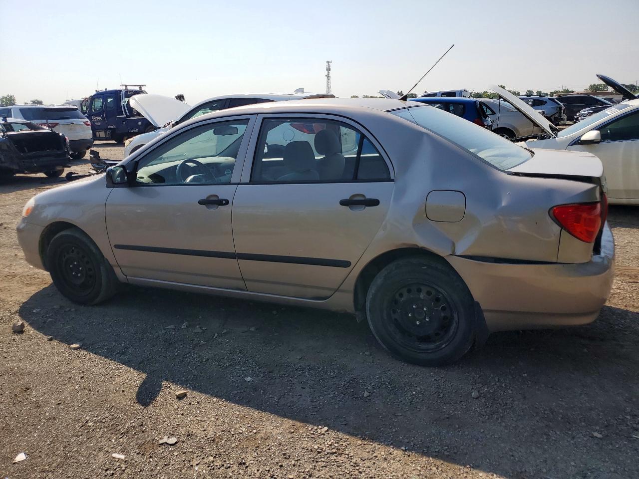 2003 Toyota Corolla Ce Tan vin: 2T1BR32E63C753177