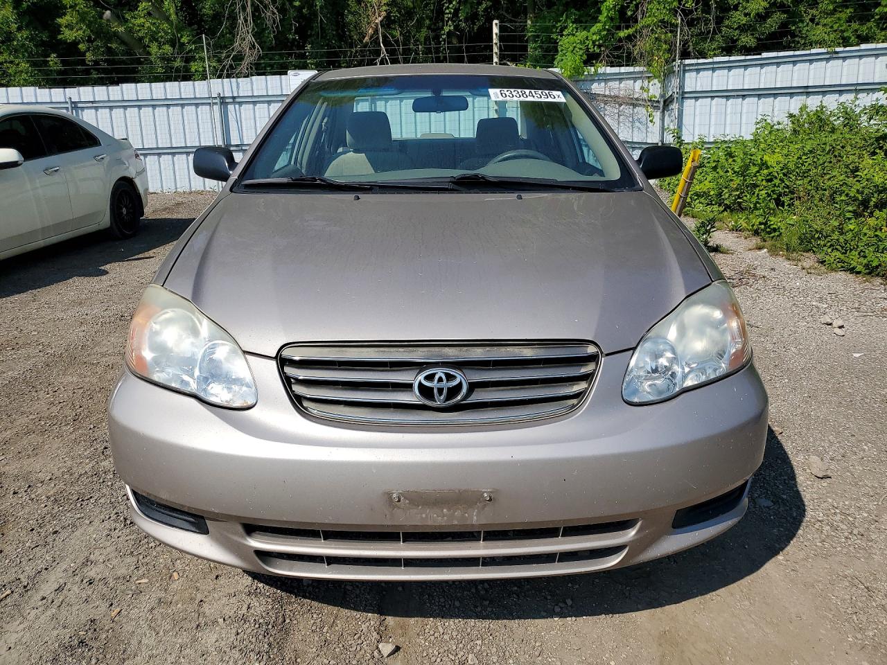 2003 Toyota Corolla Ce Tan vin: 2T1BR32E63C753177