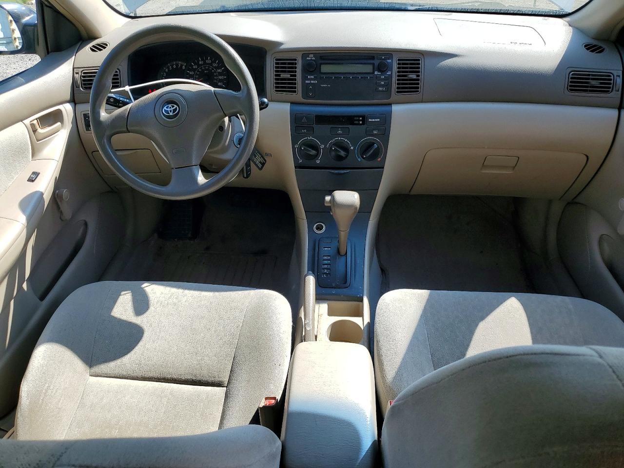 2003 Toyota Corolla Ce Tan vin: 2T1BR32E63C753177