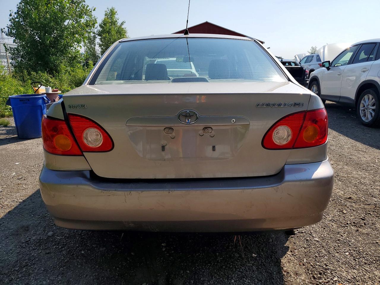 2003 Toyota Corolla Ce Tan vin: 2T1BR32E63C753177