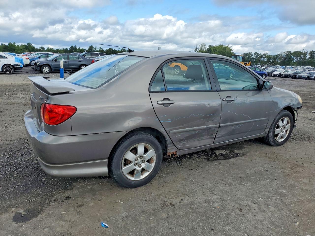 2004 Toyota Corolla S Gray vin: 2T1BR32E64C266434