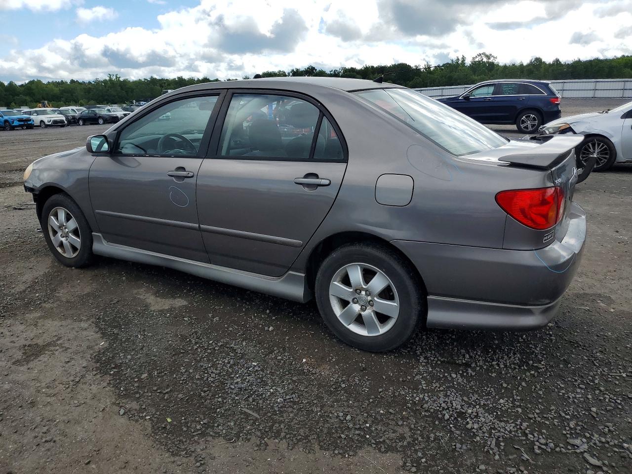 2004 Toyota Corolla S Gray vin: 2T1BR32E64C266434