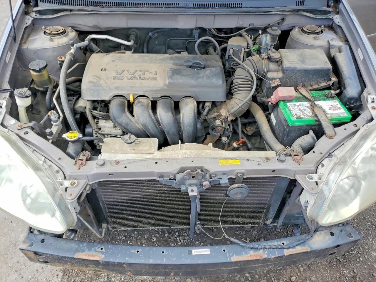 2004 Toyota Corolla S Gray vin: 2T1BR32E64C266434