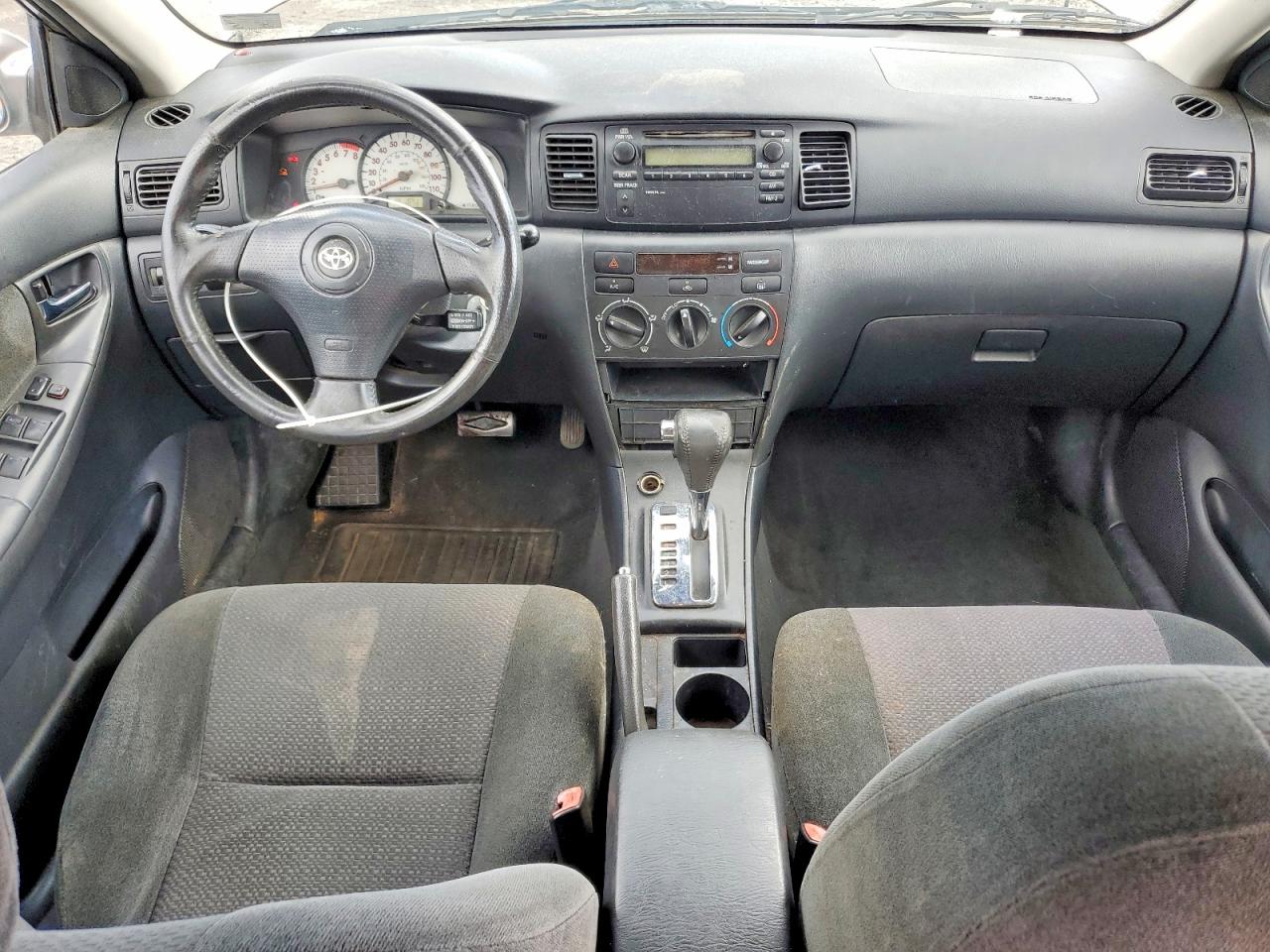 2004 Toyota Corolla S Gray vin: 2T1BR32E64C266434
