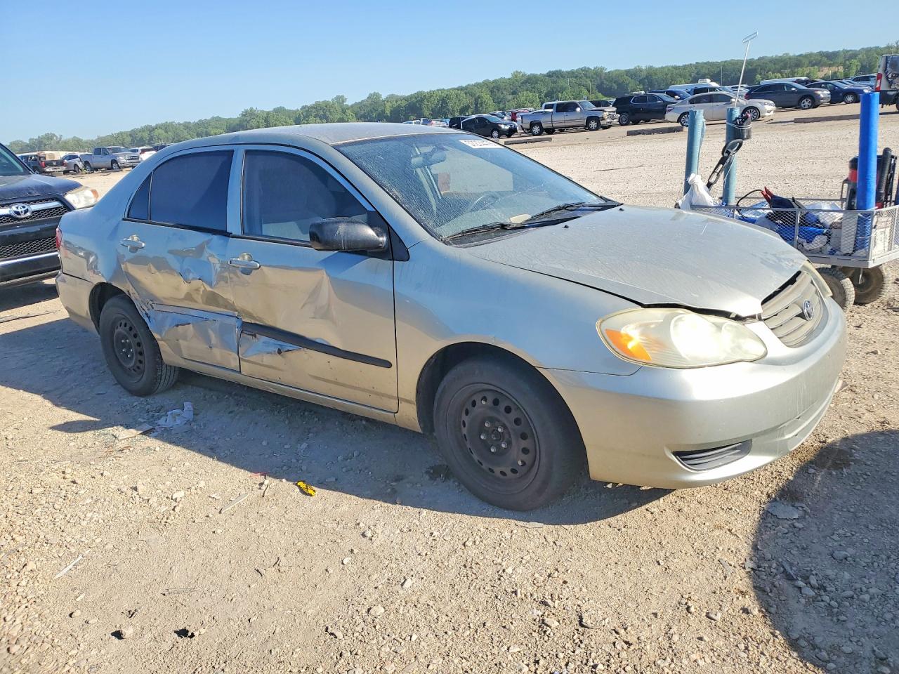 2004 Toyota Corolla Ce Серебряный vin: 2T1BR32E64C309167