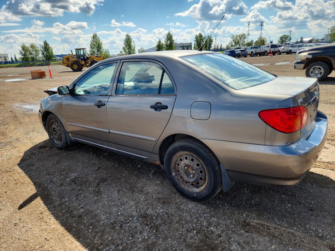 2004 Toyota Corolla Ce Gray vin: 2T1BR32E64C780817
