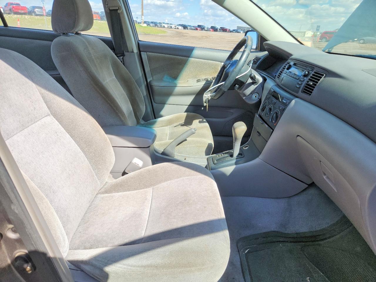 2004 Toyota Corolla Ce Gray vin: 2T1BR32E64C780817
