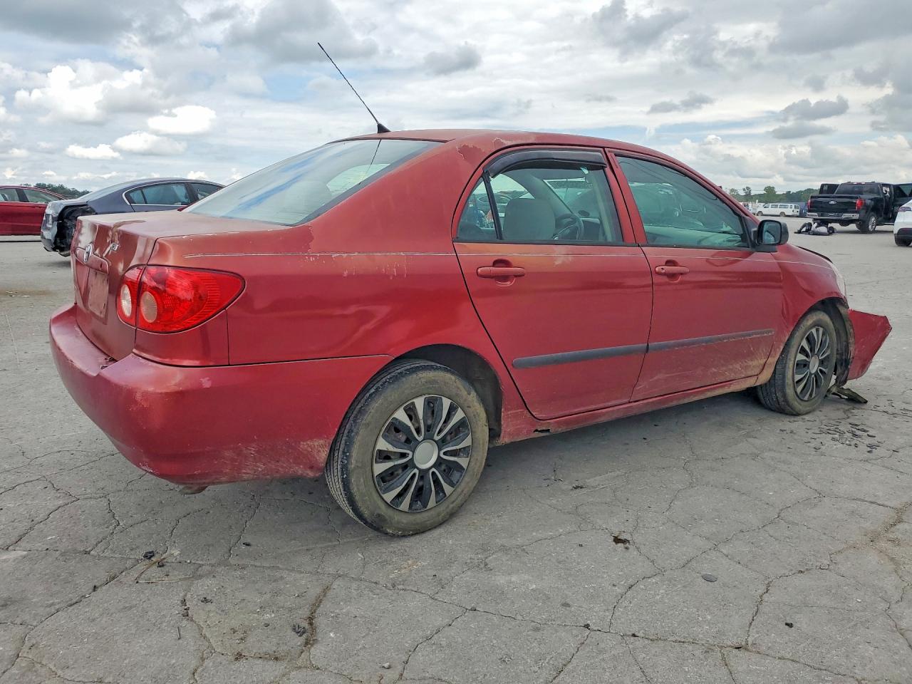 2005 Toyota Corolla Ce Красный vin: 2T1BR32E65C325466