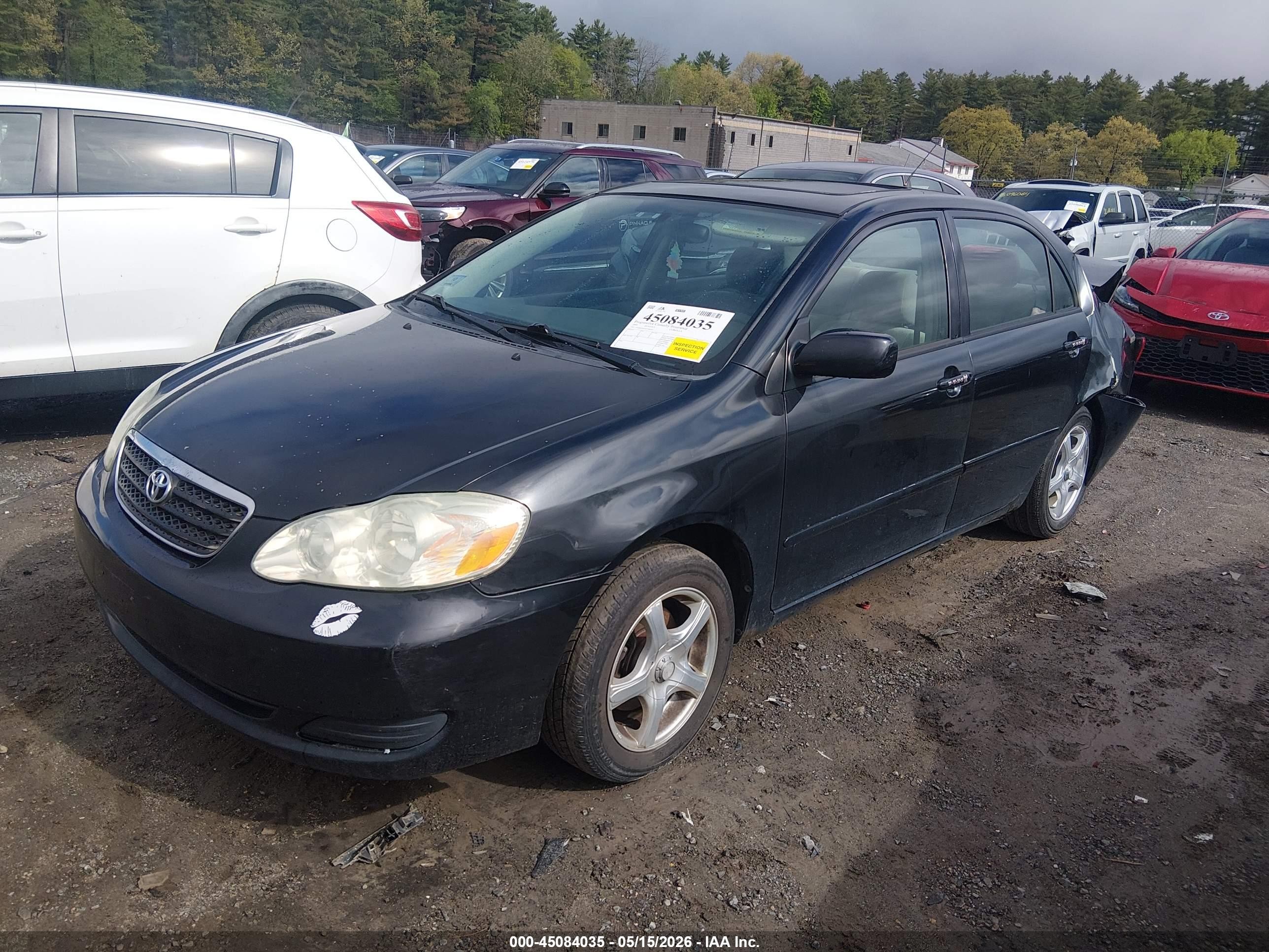 2005 Toyota Corolla Le Black vin: 2T1BR32E65C358547