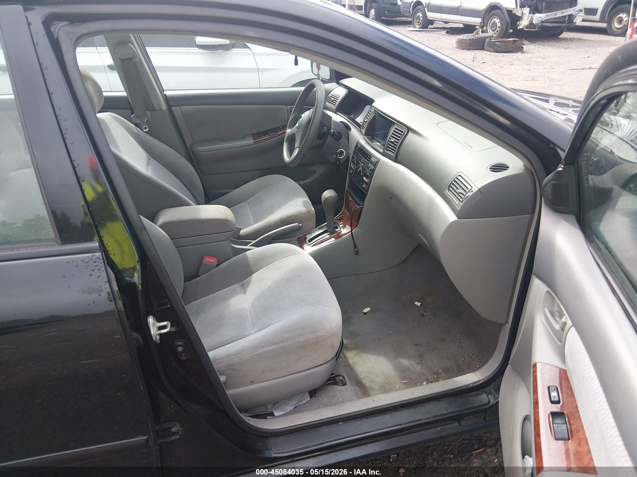 2005 Toyota Corolla Le Black vin: 2T1BR32E65C358547