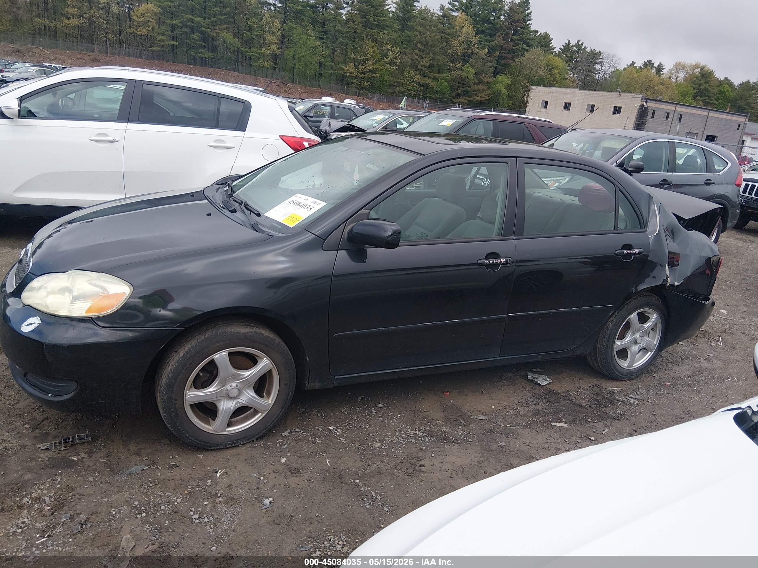 2005 Toyota Corolla Le Black vin: 2T1BR32E65C358547