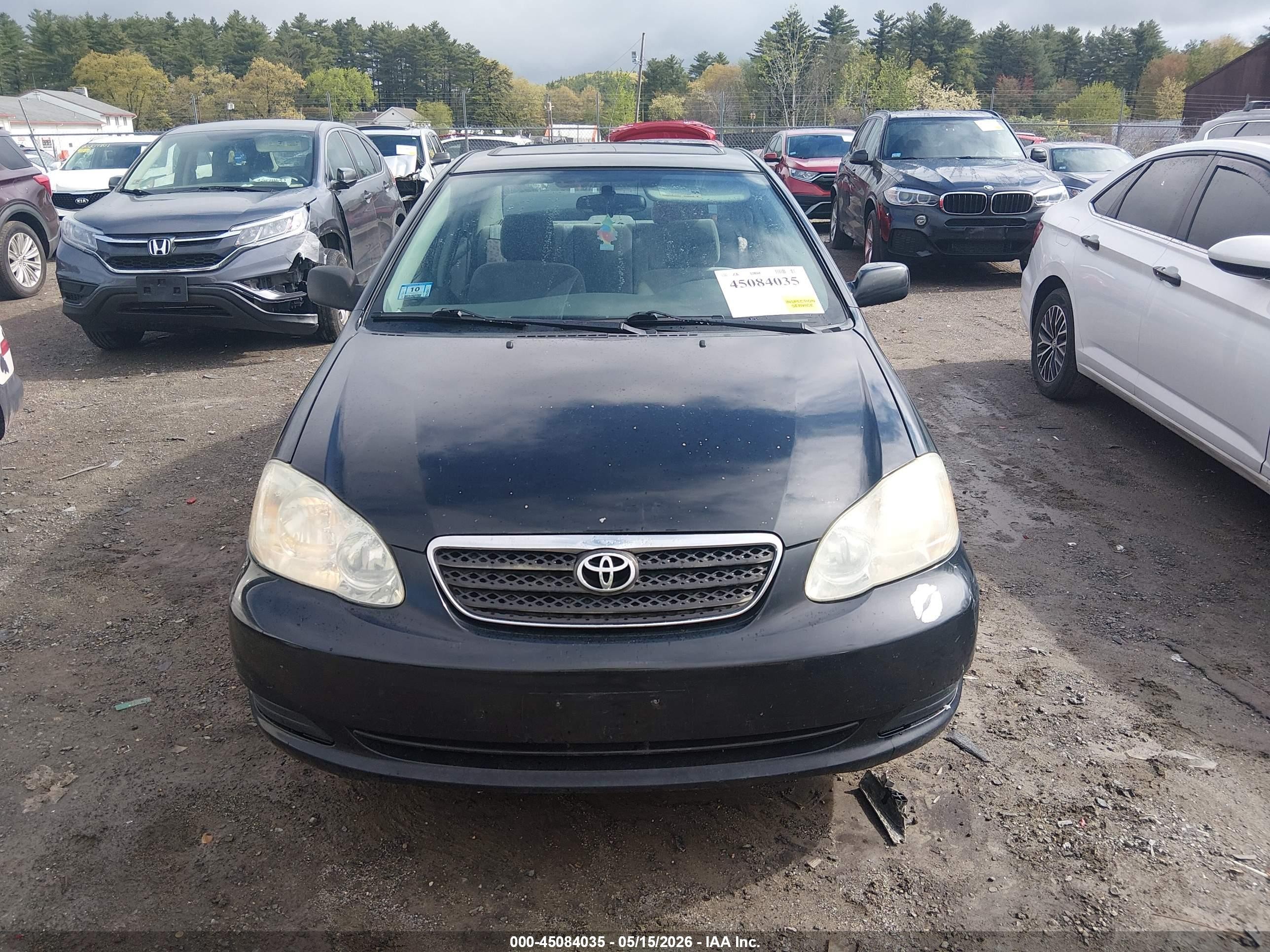 2005 Toyota Corolla Le Black vin: 2T1BR32E65C358547