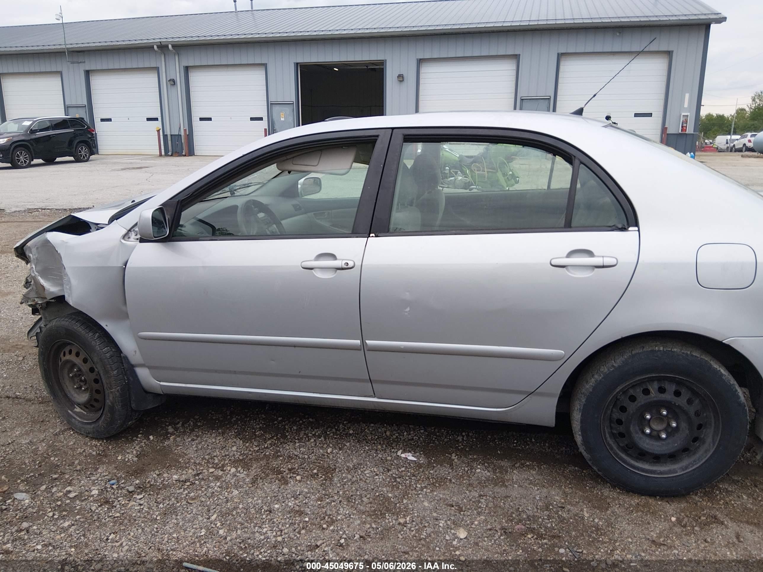 2005 Toyota Corolla Le Silver vin: 2T1BR32E65C376417