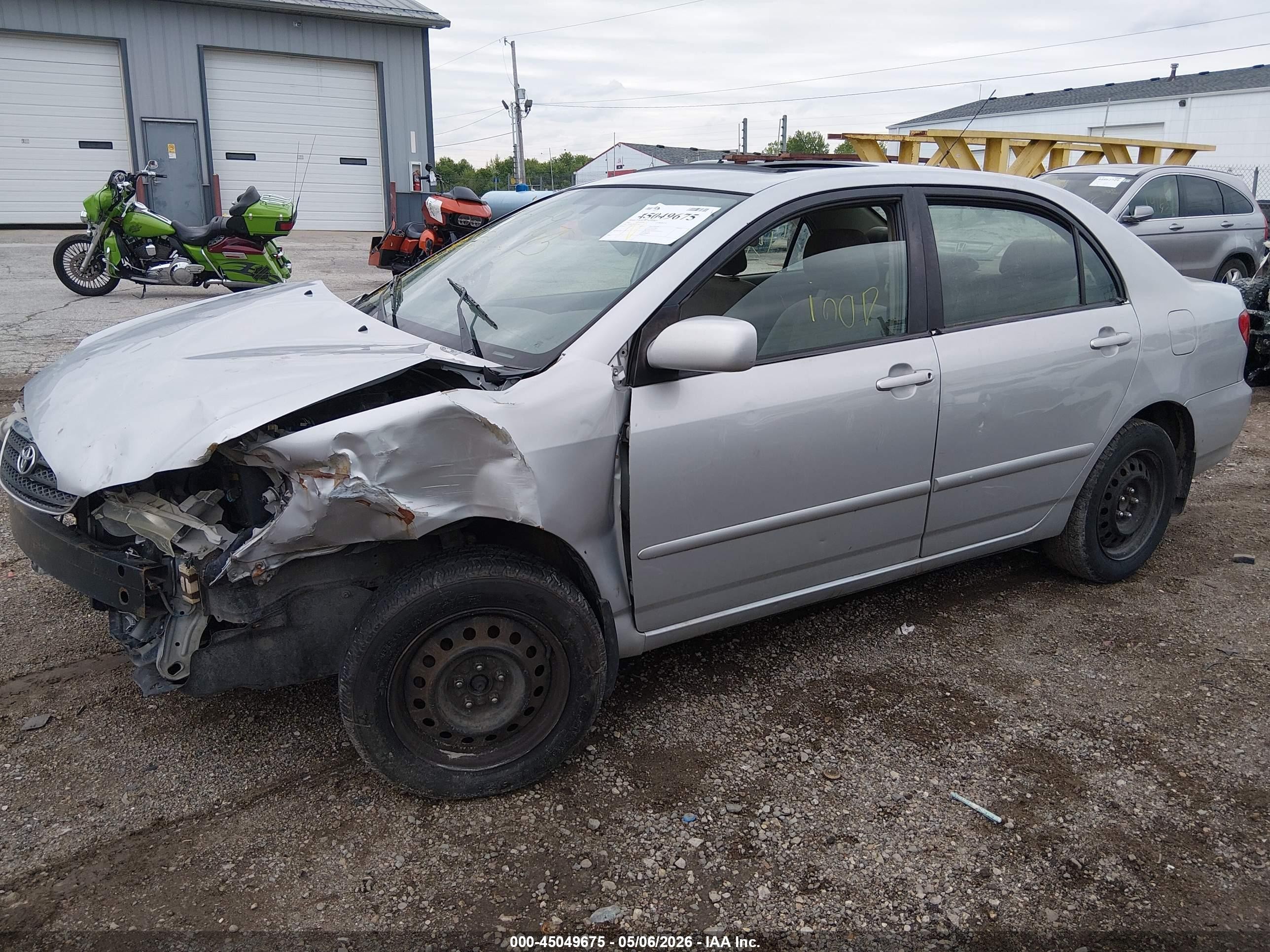 2005 Toyota Corolla Le Silver vin: 2T1BR32E65C376417