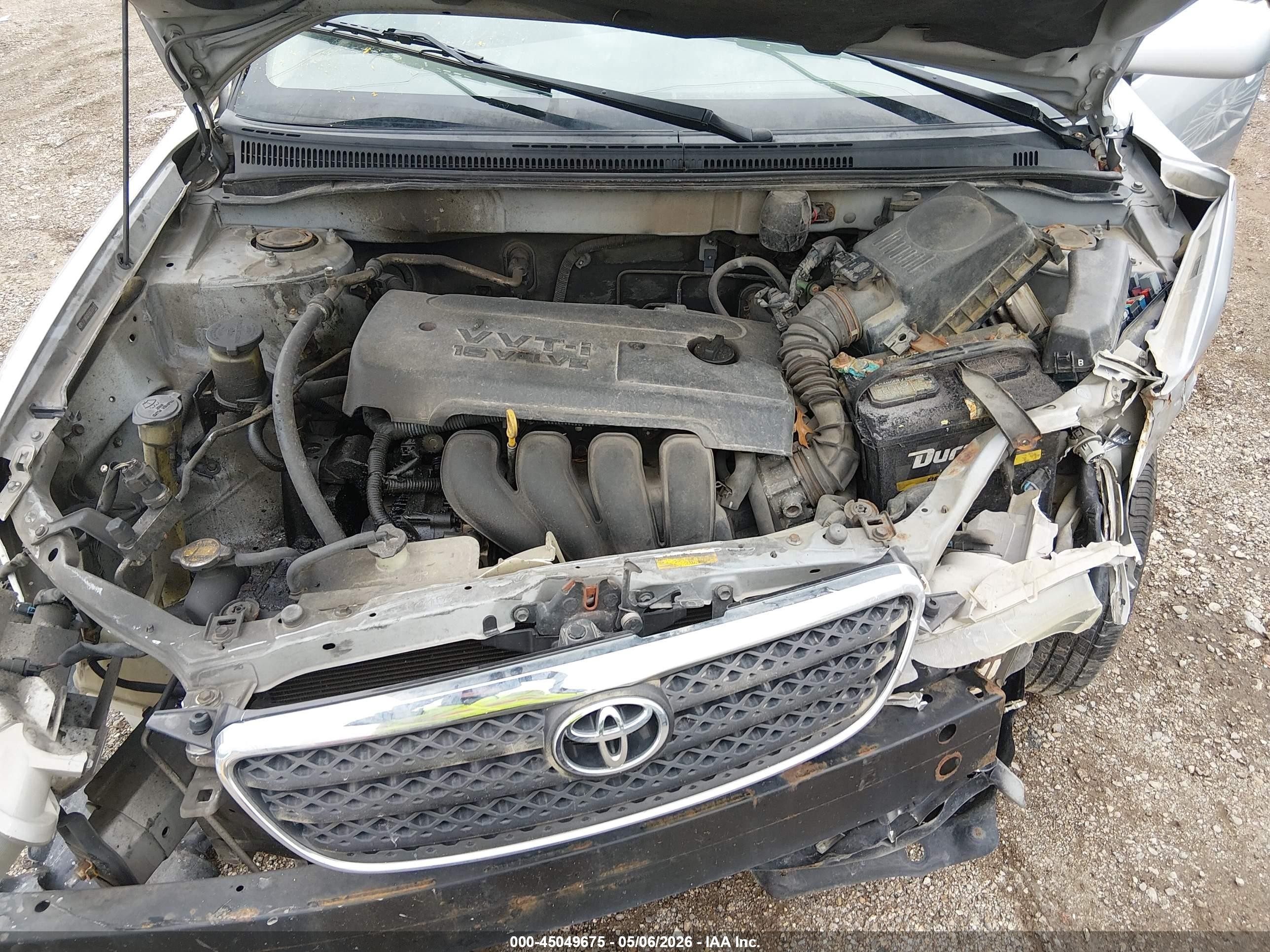 2005 Toyota Corolla Le Silver vin: 2T1BR32E65C376417